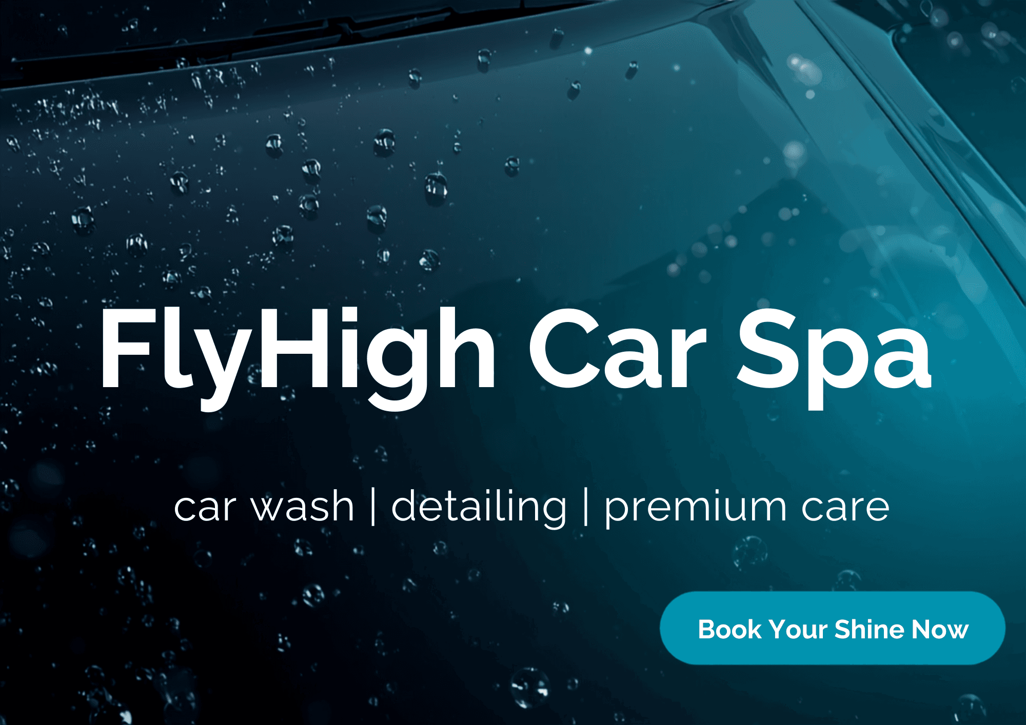 FlyHigh Car Spa banner
